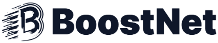 BoostNet 官方专线网络加速引擎 Logo - 浅色模式